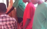 Watching thier teacher