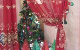 Decorations many hand made by the children are ready for Santa's visit